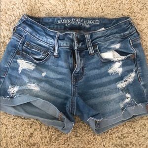 American Eagle jean shorts